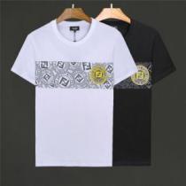 FENDI フェンディ 半袖Tシャツ 2色可選 定番のスタイル春夏限定 2026春夏も引き続き人気セール
