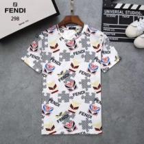 上品な涼やかさある印象に 《2026年》今、注目のストリート FENDI フェンディ 半袖Tシャツ 3色可選
