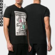 Tシャツ/ティーシャツ 2色可選 2026春夏は人気定番 カジュアルファッションを楽しもう ディースクエアード DSQUARED2