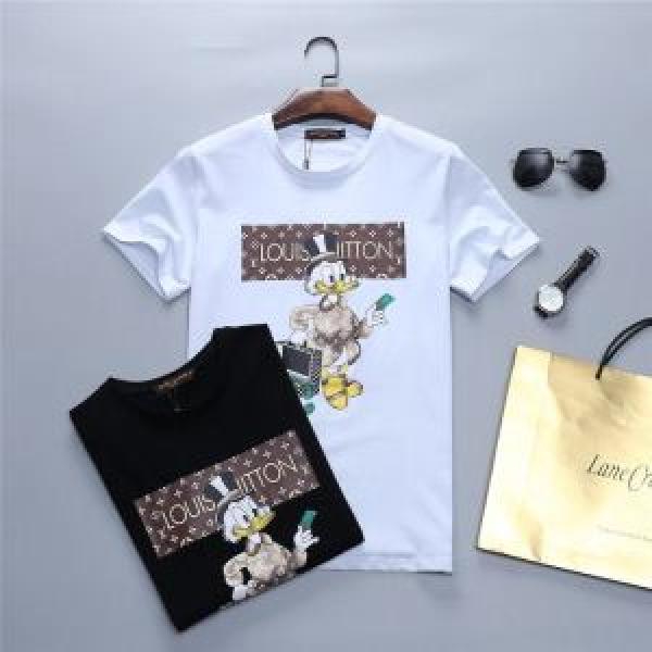 LOUIS VUITTON ルイ ヴィトン 半袖Tシャツ 2色可選 【2026春夏】最新コレクション 夏の王道　適度な上品さ