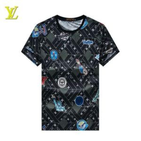 新作コレクションを見る LOUIS VUITTON ルイ ヴィトン 半袖Tシャツ 2色可選 2026春夏も引き続き人気セール