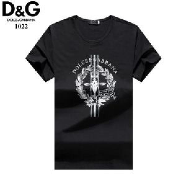 Dolce&Gabbana ドルチェ＆ガッバーナ 半袖Tシャツ 4色可選 特に夏は人気アイテム 2026春夏人気トレンドアイテム