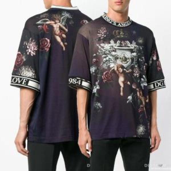 着るだけで上品なスタイル Dolce&Gabbana ドルチェ＆ガッバーナ 半袖Tシャツ 2色可選 2026春夏トレンドアイテム