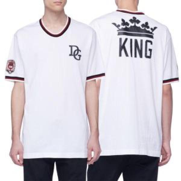 今年春夏ファション流行り 2026年の夏のマスト Dolce&Gabbana ドルチェ＆ガッバーナ 半袖Tシャツ 3色可選