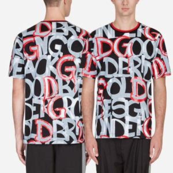 春夏らしい爽やかさ Dolce&Gabbana ドルチェ＆ガッバーナ 半袖Tシャツ 2色可選 【2026年】夏のファッション