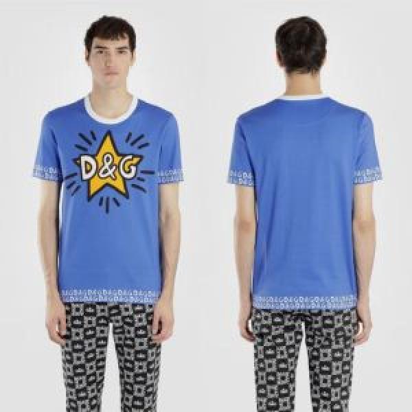 Dolce&Gabbana ドルチェ＆ガッバーナ 半袖Tシャツ 大人カジュアル夏ファッション2026 毎年トレンドアイテムが出る