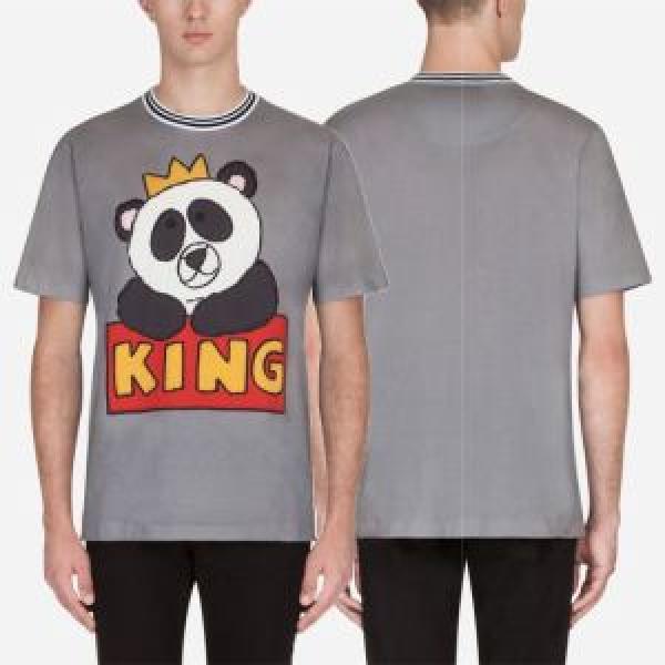 夏気分UP最新コレクション Dolce&Gabbana ドルチェ＆ガッバーナ 半袖Tシャツ 2025年春夏のトレンドアイテム