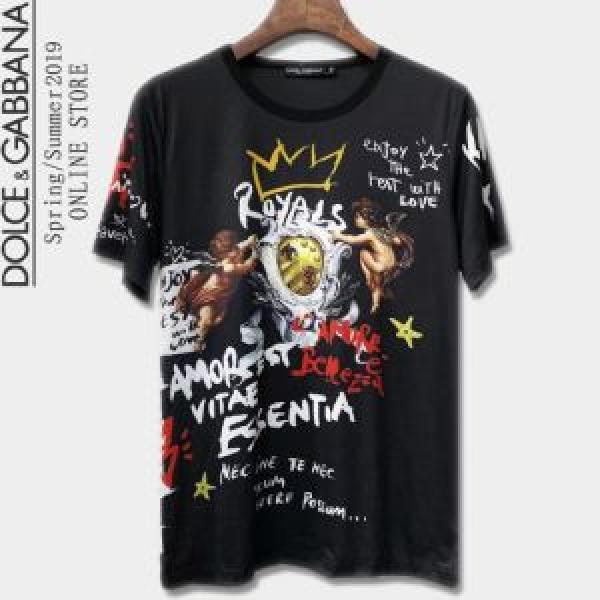 最新のトレンドブランド人気的 2026春夏のトレンド新商品 Dolce&Gabbana ドルチェ＆ガッバーナ 半袖Tシャツ