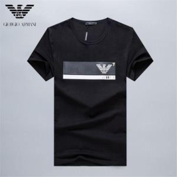 る春夏おすすめの人気商品 ARMANI アルマーニ 半袖Tシャツ 3色可選 2026年春夏流行ファッション