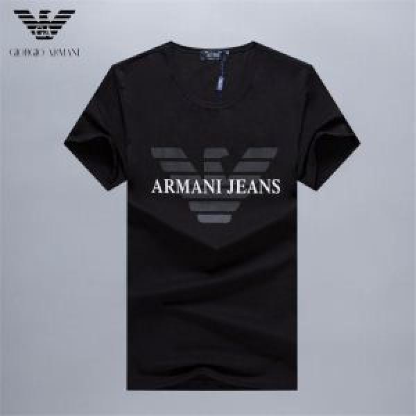 ARMANI アルマーニ 半袖Tシャツ 3色可選 2026夏ファション新品 今季トレンドの限定アイテム
