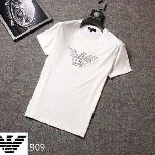 今季流行りの人気新作 2026年の夏のマスト 春夏らしい華やか ARMANI アルマーニ 半袖Tシャツ 3色可選