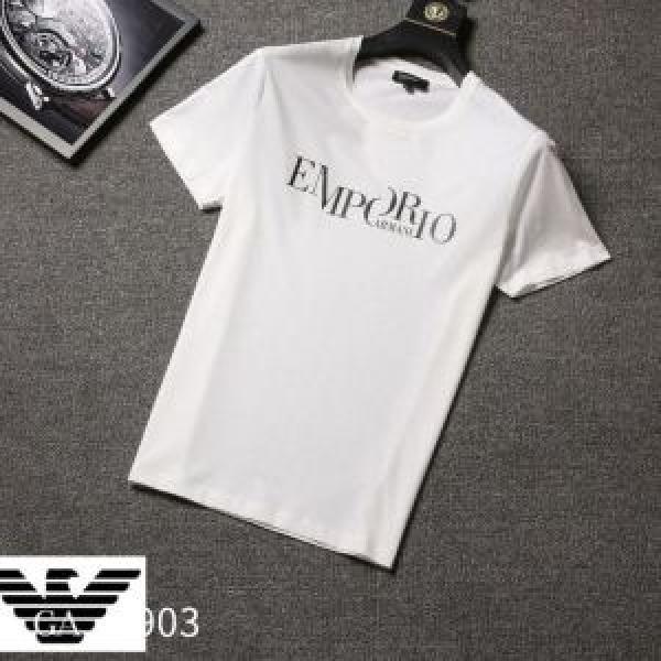 半袖Tシャツ 3色可選 今から夏まで活躍する ARMANI アルマーニ  2026春夏のトレンド新商品