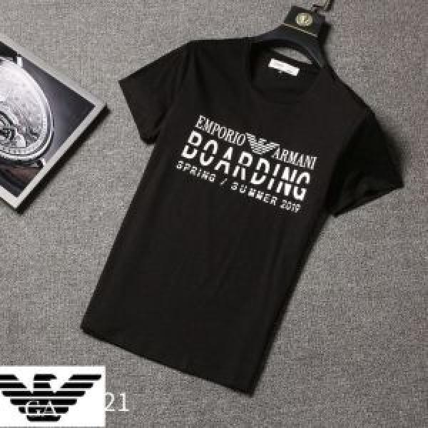 ARMANI アルマーニ 半袖Tシャツ 3色可選 《2026年》今、注目のストリート ブランドの話題の新作も！