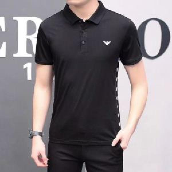 ベストはキレイめな印象に ARMANI アルマーニ 半袖Tシャツ 2色可選 2026夏ファション新品