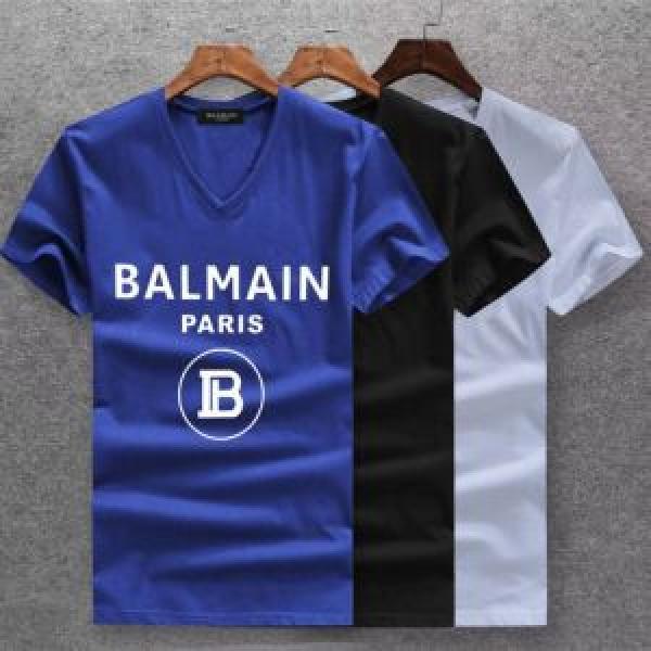 BALMAIN バルマン 半袖Tシャツ 3色可選 2026年春夏のトレンドアイテム 今季トレンドの限定アイテム