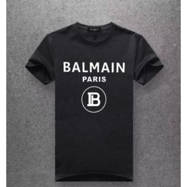 2025年春夏シーズンの人気 オススメしたい最新注目ファション BALMAIN バルマン 半袖Tシャツ 多色可選