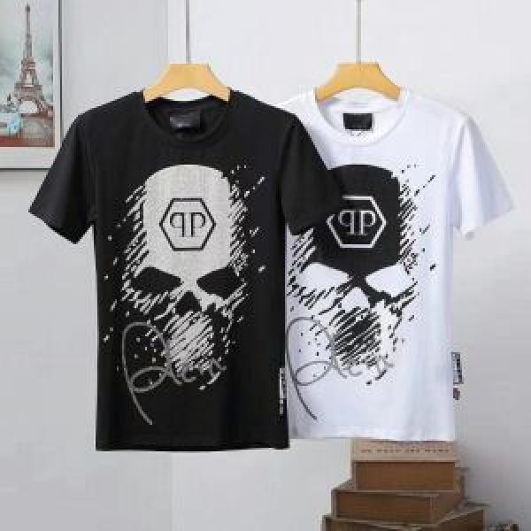 フィリッププレイン PHILIPP PLEIN Tシャツ/ティーシャツ 2色可選 2025年の春夏に着たい オシャレアイテム