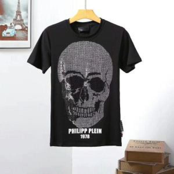 PHILIPP PLEIN Tシャツ/ティーシャツ 2色可選 2026春夏の大注目トレンド お洒落トレンド人気 フィリッププレイン