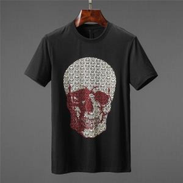 きちんと感をプラス フィリッププレイン PHILIPP PLEIN Tシャツ/ティーシャツ 2色可選 2026春夏人気トレンドアイテム