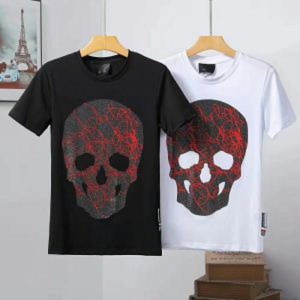 フィリッププレイン PHILIPP PLEIN Tシャツ/ティーシャツ 2色可選 2026即旬な装いに オススメしたい最新注目ファション