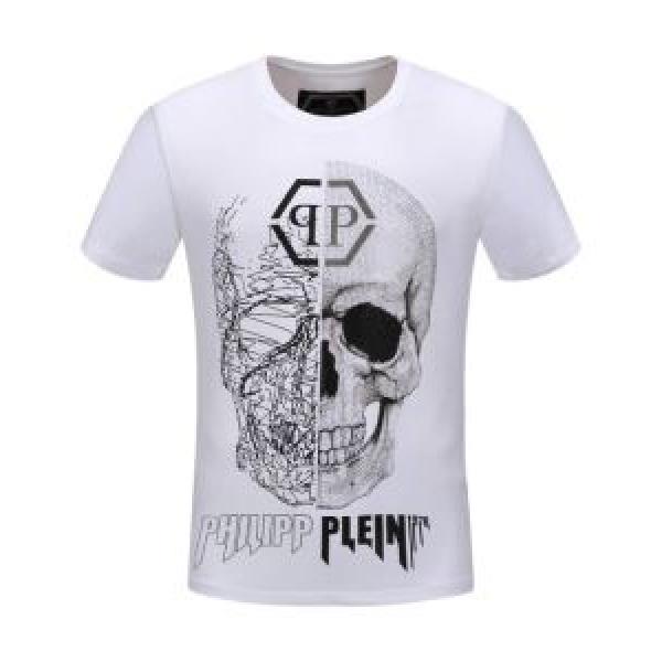 2026年春夏流行ファッション きれいめ上品に フィリッププレイン PHILIPP PLEIN Tシャツ/ティーシャツ 2色可選