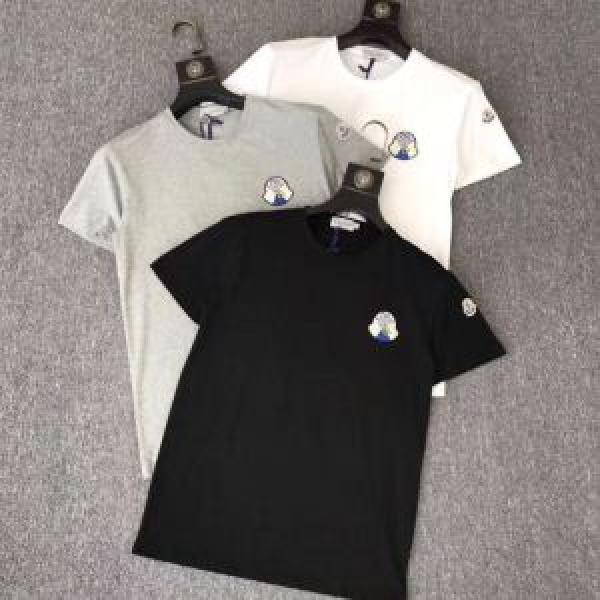 モンクレール MONCLER Tシャツ/ティーシャツ 3色可選 2026春夏のトレンド新商品 お洒落トレンド人気