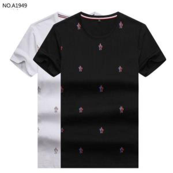 今っぽいトレンド モンクレール MONCLER Tシャツ/ティーシャツ 2色可選 おしゃれな夏ファッション2025