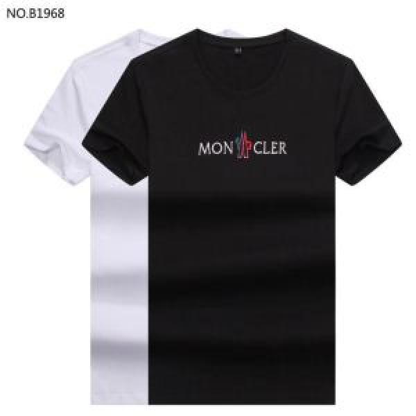 モンクレール MONCLER Tシャツ/ティーシャツ 2色可選 大人カジュアル夏ファッション2026 派手すぎず