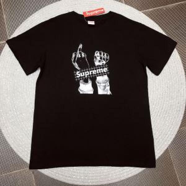 元気な印象のコーデ シュプリーム夏らしい季節感 SUPREME  Tシャツ/半袖 2色可選 2026SS