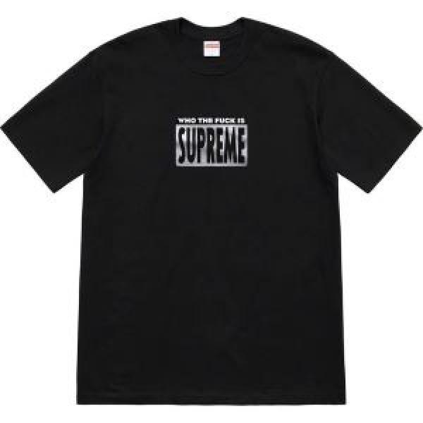 Supreme 19SS Who The Fuck Tee 知的な夏のスタイル Tシャツ/半袖 4色可選 今流行りの最新コレクション