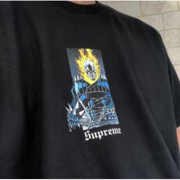 今流行りの最新コレクション Tシャツ/半袖 3色可選 Supreme 19SS Ghost Rider Tee 元気な印象のコーデ