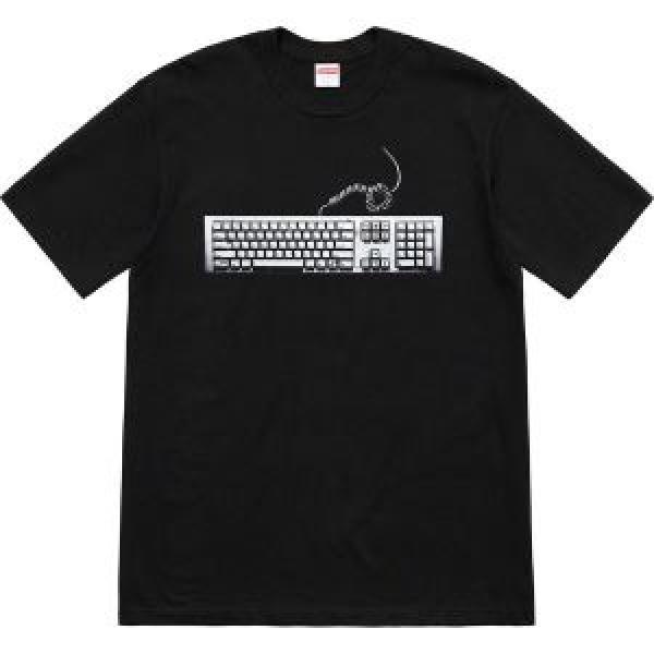 夏おすすめ人気ブランドアイテム Supreme 19ss Keyboard TEE Tシャツ/半袖 2色可選 特に夏は人気アイテム
