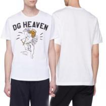 大人のこなれた着こなし Dolce&Gabbana ドルチェ＆ガッバーナ半袖Tシャツ 2色可選 【2026春夏】最新コレクション