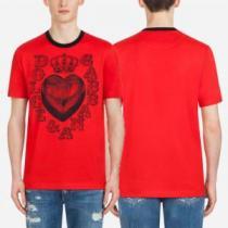 おしゃれ上級者に挑戦 大人カジュアル夏ファッション2026 Dolce&Gabbana ドルチェ＆ガッバーナ 半袖Tシャツ 3色可選