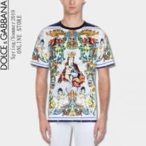 Dolce&Gabbana ドルチェ＆ガッバーナ 半袖Tシャツ 今季のトレンド人気新作 2026春夏も引き続きトレンド