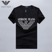 今年春夏ファション流行り 2026年の春夏に着たい 通勤の定番 ARMANI アルマーニ 半袖Tシャツ 3色可選