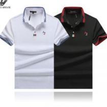 今季トレンドの限定アイテム ARMANI アルマーニ 半袖Tシャツ 2色可選 この夏は注目新作 2026夏色っぽさ