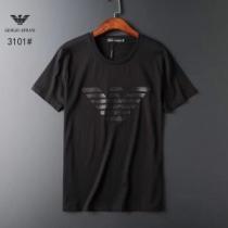 目を引く春夏トップス ARMANI アルマーニ 半袖Tシャツ 3色可選 2026春夏も引き続き人気セール