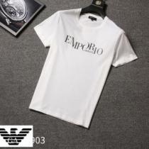 半袖Tシャツ 3色可選 今から夏まで活躍する ARMANI アルマーニ  2026春夏のトレンド新商品