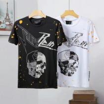 PHILIPP PLEIN Tシャツ/ティーシャツ 2色可選 《2026年》今、注目のストリート カジュアルさ フィリッププレイン