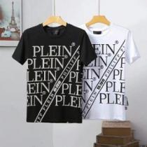 2026春夏も引き続き人気セール きちんと感が抜群 フィリッププレイン PHILIPP PLEIN Tシャツ/ティーシャツ 2色可選