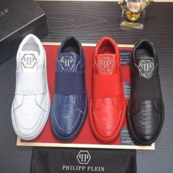 PHILIPP PLEIN フィリッププレイン カジュアルシューズ 4色可選 【2026春夏】最新コレクション 春夏のトレンドアイテム