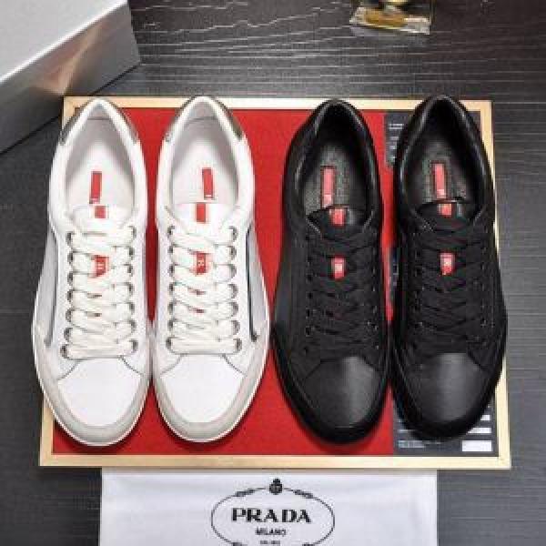 最新のトレンドブランド人気的 PRADA プラダ カジュアルシューズ 2色可選 2026年春夏シーズンの人気
