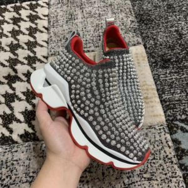 2色可選 ハイトップシューズ  2026春夏トレンドアイテム お洒落トレンド人気 クリスチャンルブタン Christian Louboutin