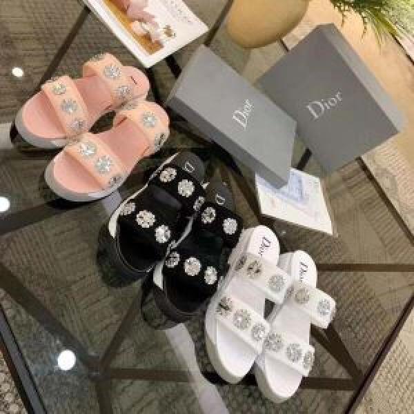 3色可選 サンダル 2026春夏も引き続き人気セール お洒落トレンド人気 ディオール DIOR