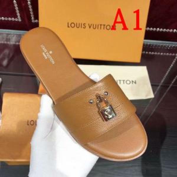 ルイ ヴィトン LOUIS VUITTON スリッパ 4色可選 2026春夏人気トレンドアイテム さわやか夏スタイル新品