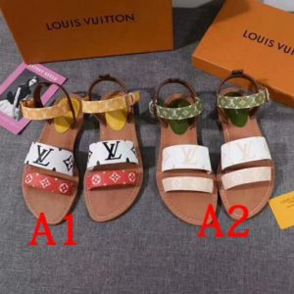 今季トレンドの限定アイテム 2026夏ファション新品 ルイ ヴィトン LOUIS VUITTON サンダル 2色可選