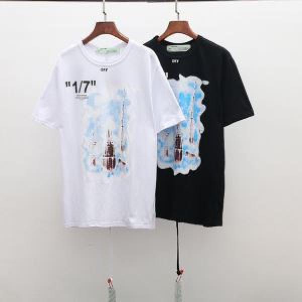 2色可選《2026年》今、注目のストリート季節感のあるファッション Off-White オフホワイト Tシャツ/半袖