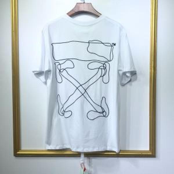 Off-White ブランドの話題の新作も！オフホワイト 2026年夏の一押しファッションアイテム Tシャツ/半袖 2色可選