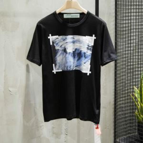 Off-Whiteおしゃれな夏ファッション2026 オフホワイト Tシャツ/半袖  絶妙にオシャレ人気アイテム